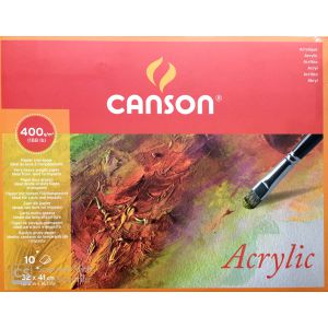 Blok do akrylu Canson 32x41cm/10/400g